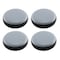Prime-Line 1-1/8 - 1-1/4 in. Grip Tip Round Magic Sliders, Black Plastic (4 Pack) MP75093 - alternate 3